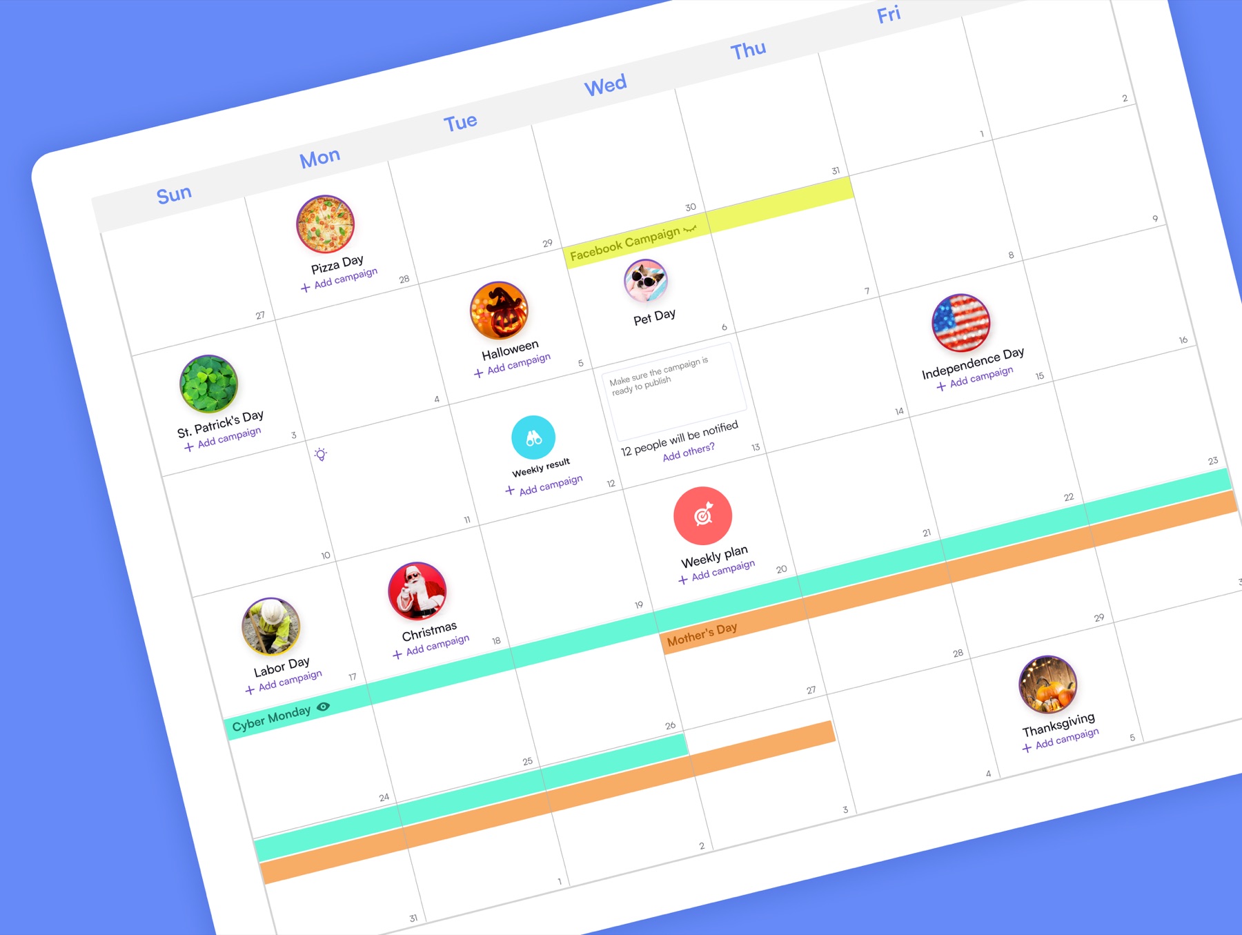 Campaign Board feature design process